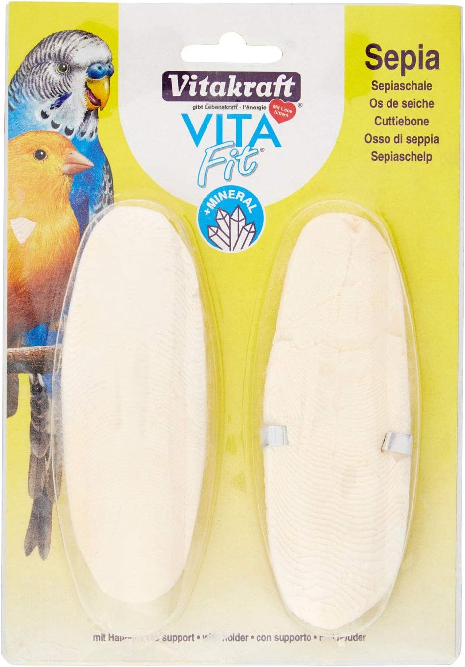 Vitakraft Vita Fit Cuttlebones Nature 2pc for birds