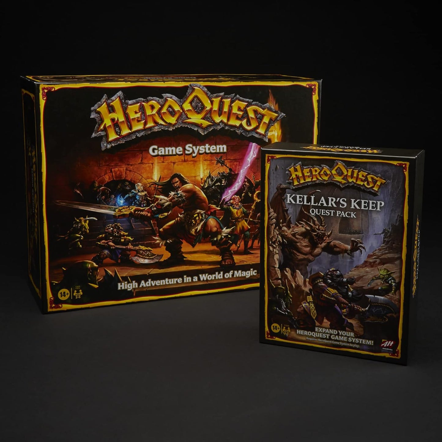 Avalon Hill HeroQuest Kellar's Keep Expansion, Requires HeroQuest Game System to Play