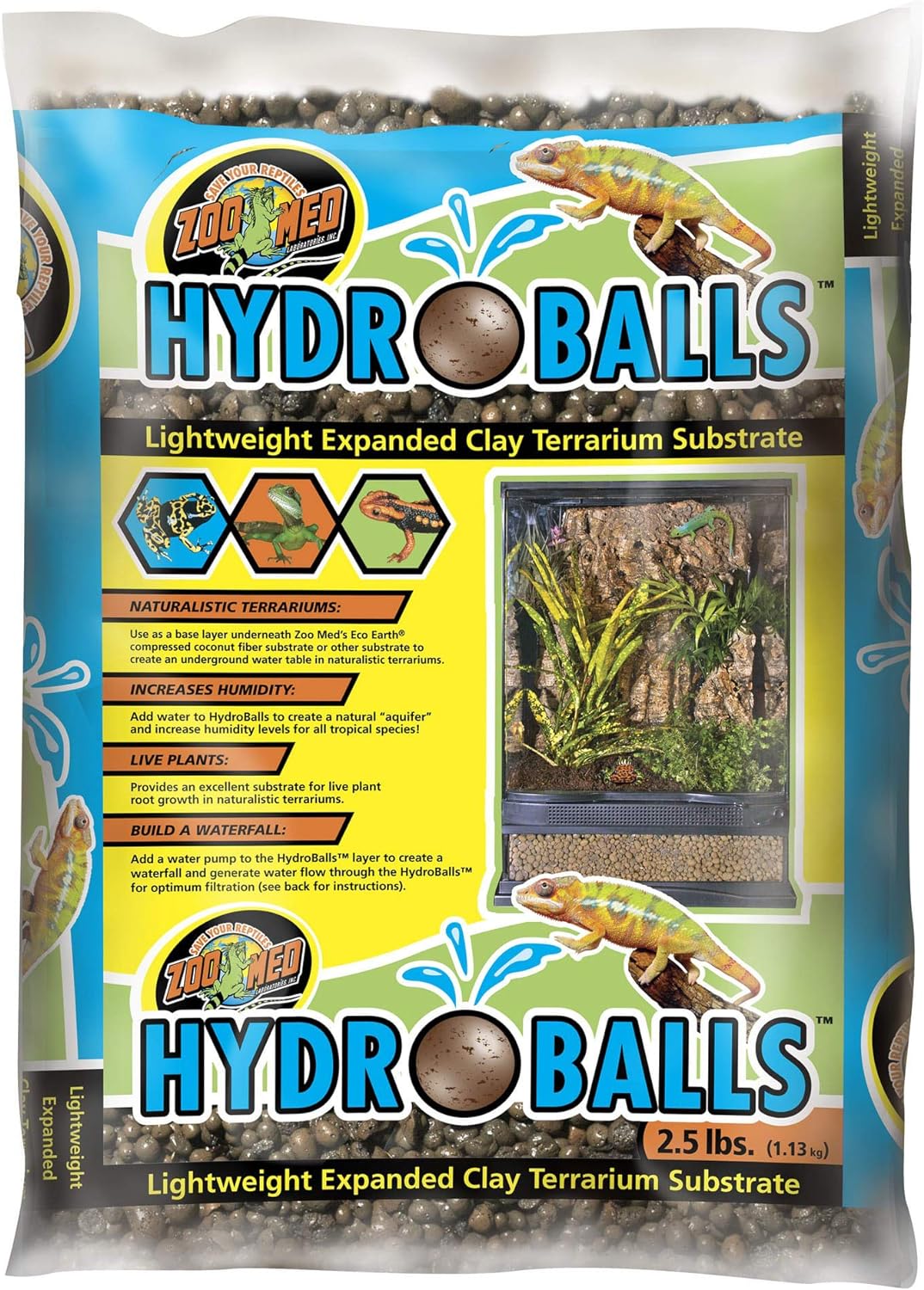 Zoo Med HydroBalls Clay Substrate 1.13kg - Edward Leonard Conroy Ltd