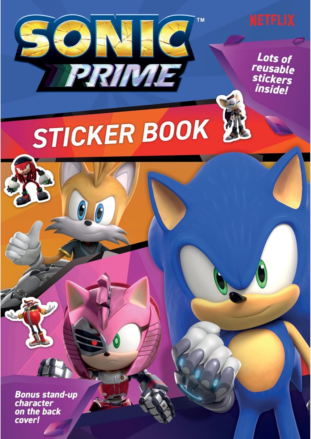 Alligator Books - Sonic Prime Sticker Book - Edward Leonard Conroy Ltd
