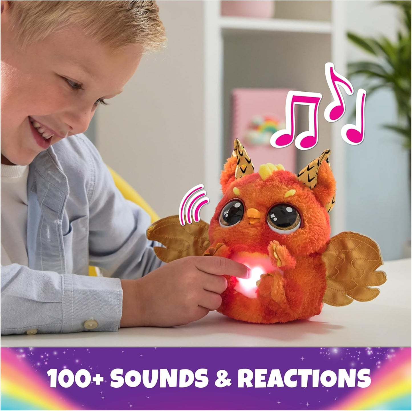 Hatchimals Alive, Mystery Hatch Draggle, Surprise Interactive Toy and Egg with Mist