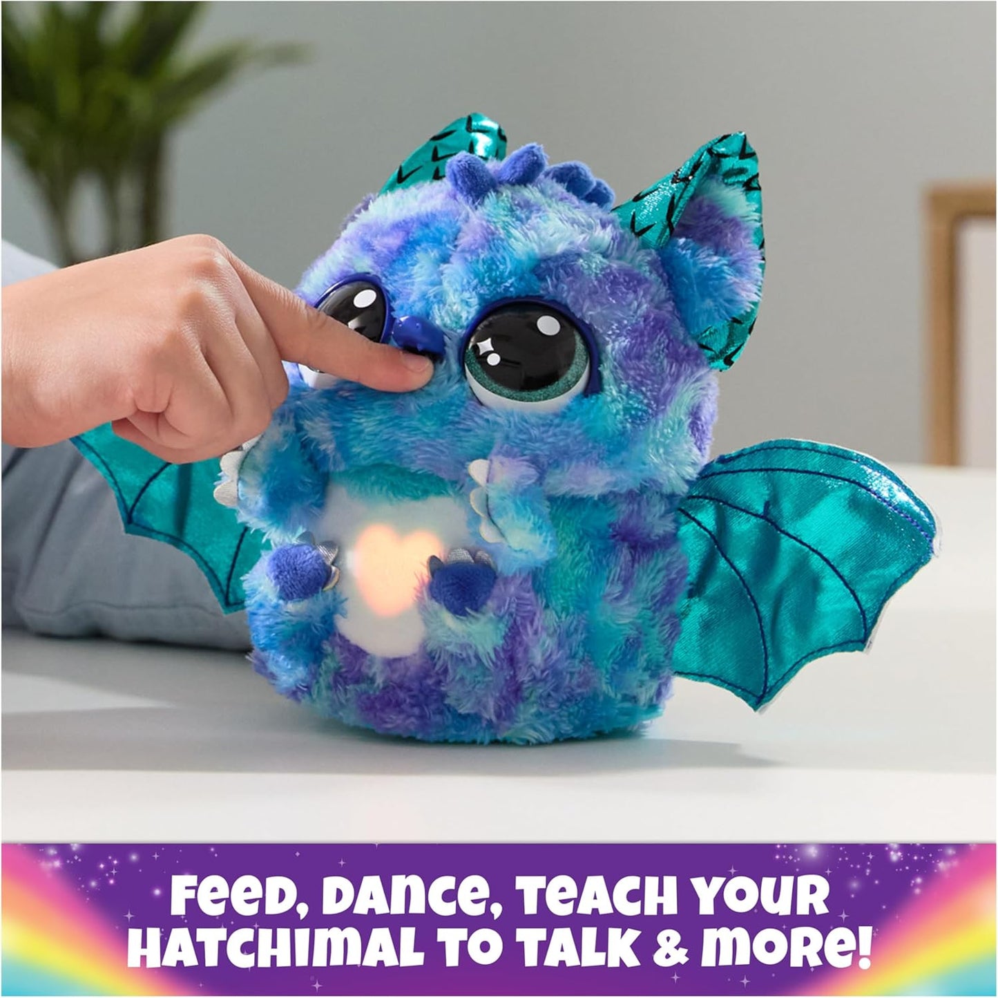 Hatchimals Alive, Mystery Hatch Draggle, Surprise Interactive Toy and Egg with Mist