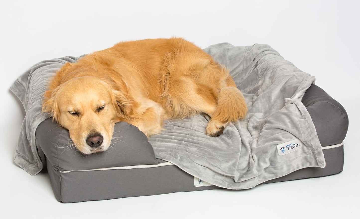 PetFusion Premium Pet Blanket Large 135x112cm Gray