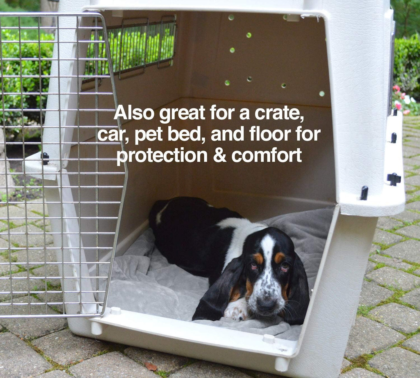 PetFusion Premium Pet Blanket Large 135x112cm Gray