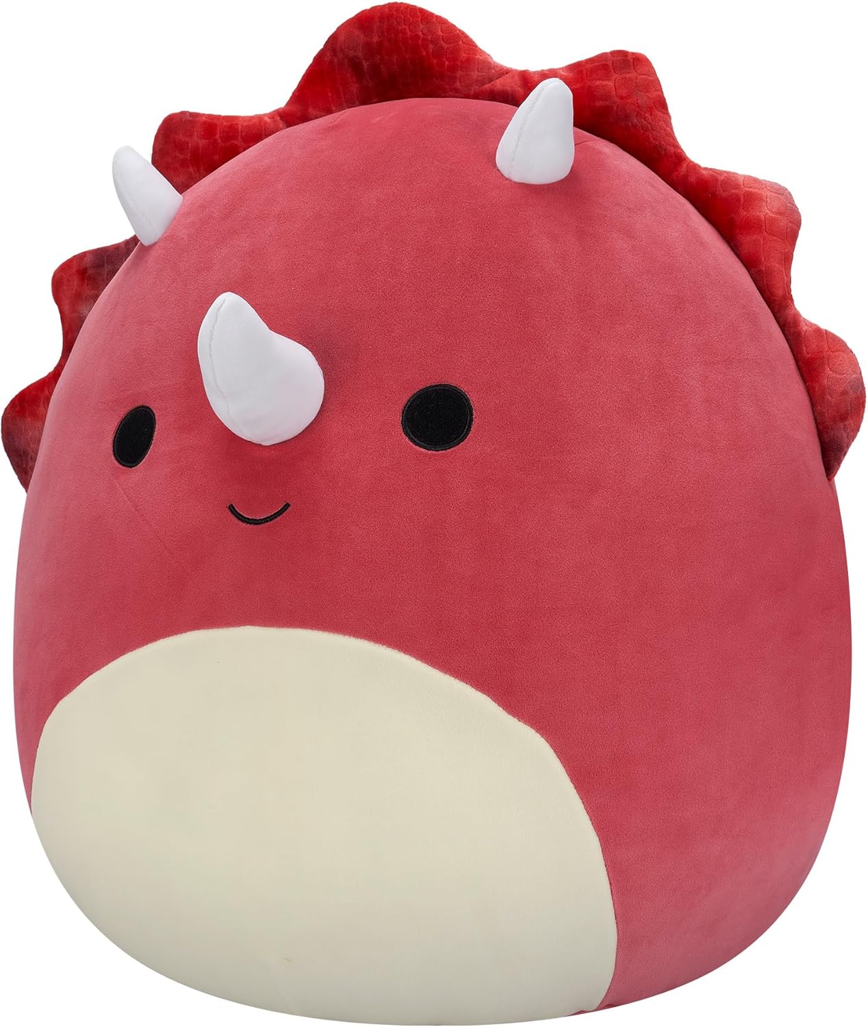 Squishmallows Original 20 Inch - Tristan the Red Triceratops Extra Large