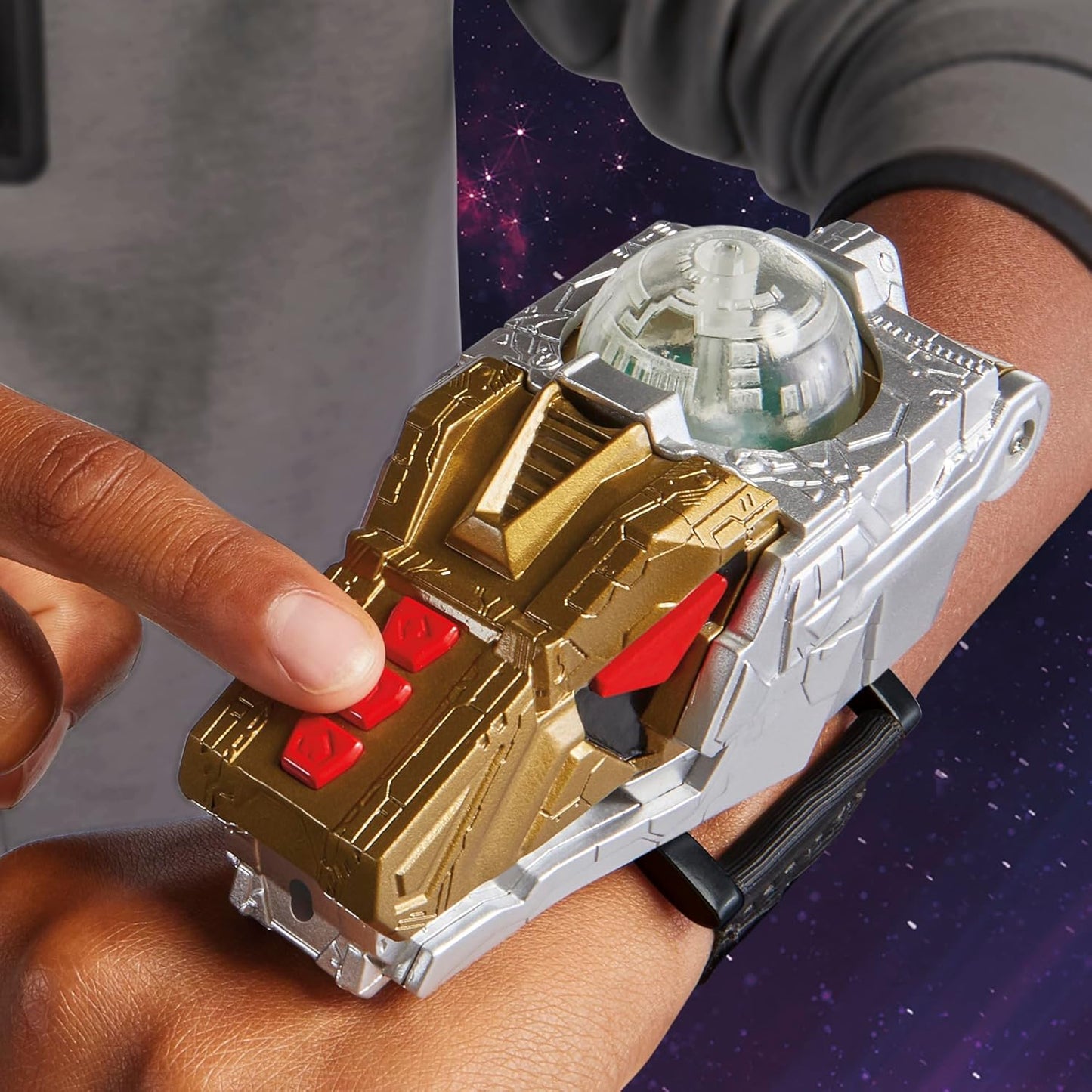 Power Rangers Cosmic Fury Morpher Electronic Sound Scanning Lights and Sounds Toy