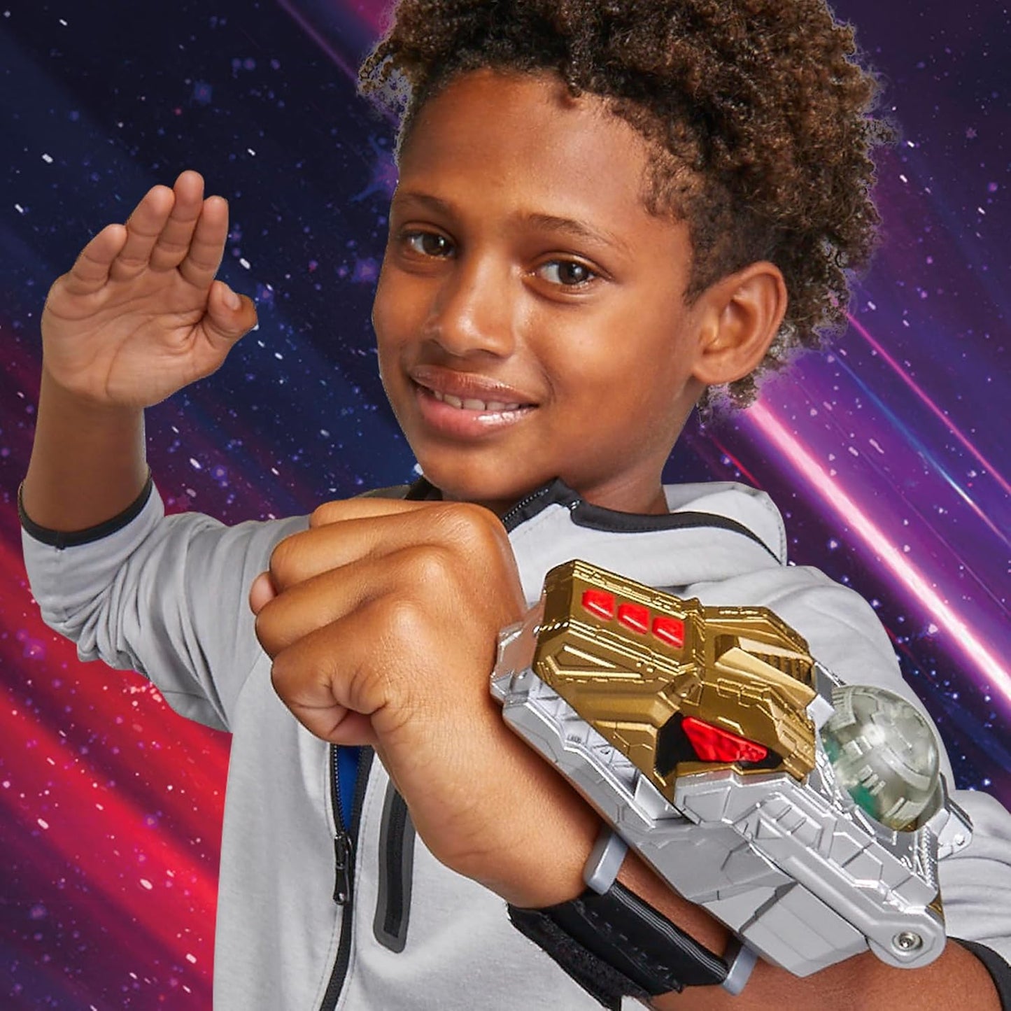 Power Rangers Cosmic Fury Morpher Electronic Sound Scanning Lights and Sounds Toy