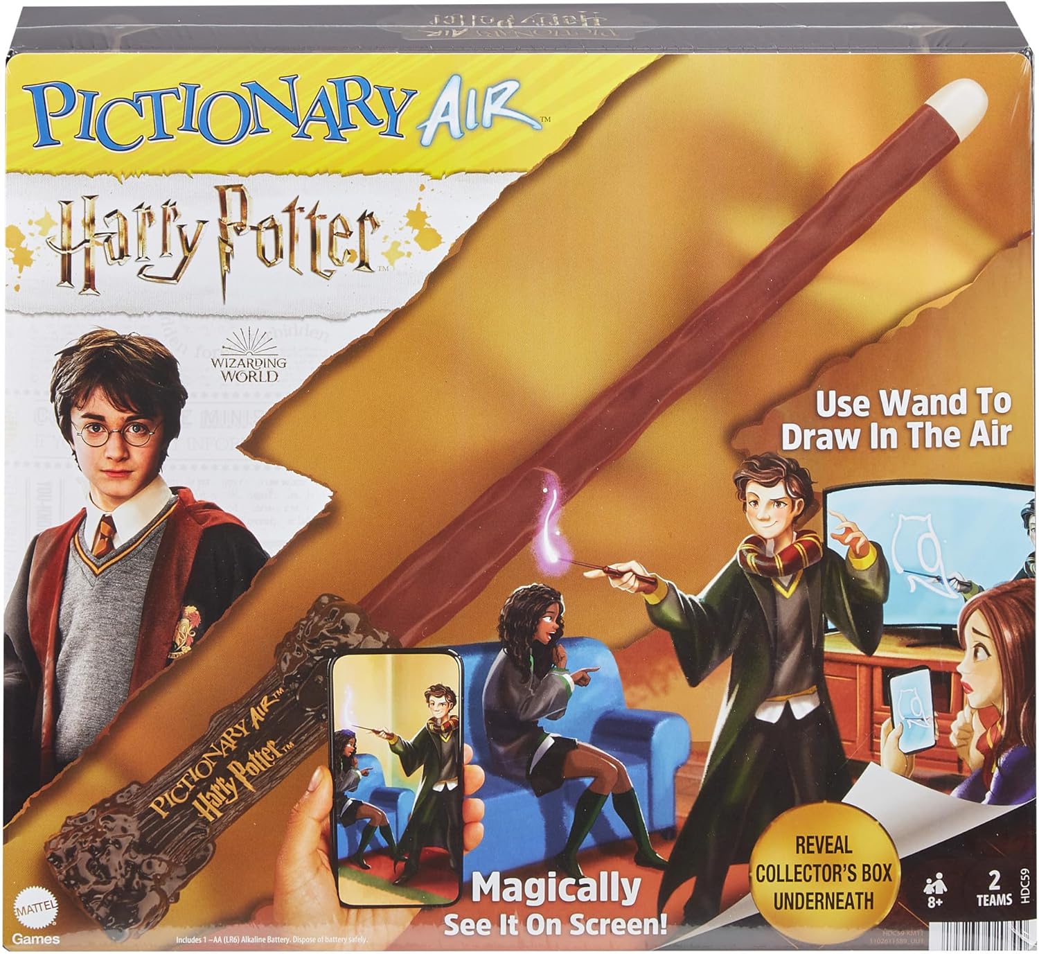 Pictionary Air Harry Potter Family Drawing Game - Edward Leonard Conroy Ltd