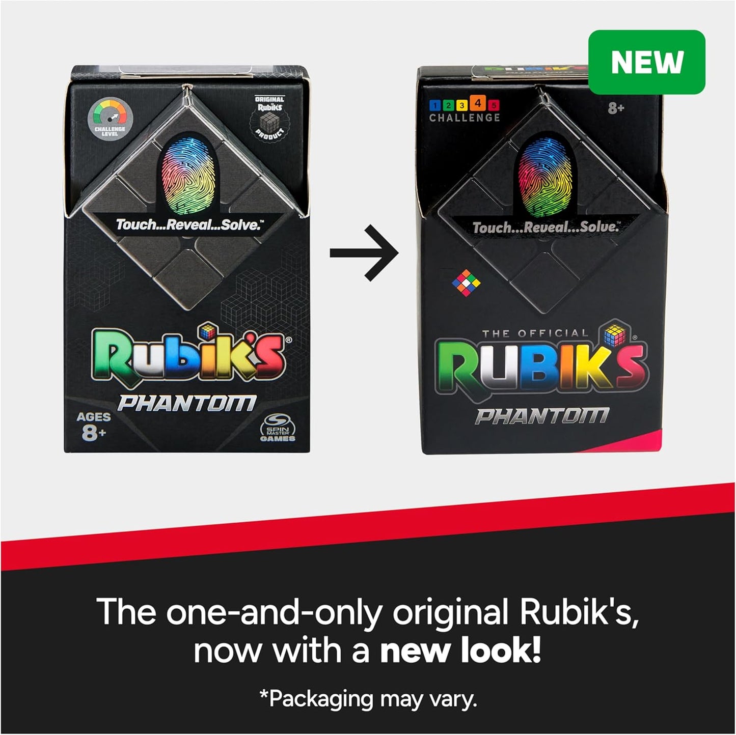 Rubik’s Phantom, 3x3 Cube Advanced Technology Difficult 3D Puzzle Game