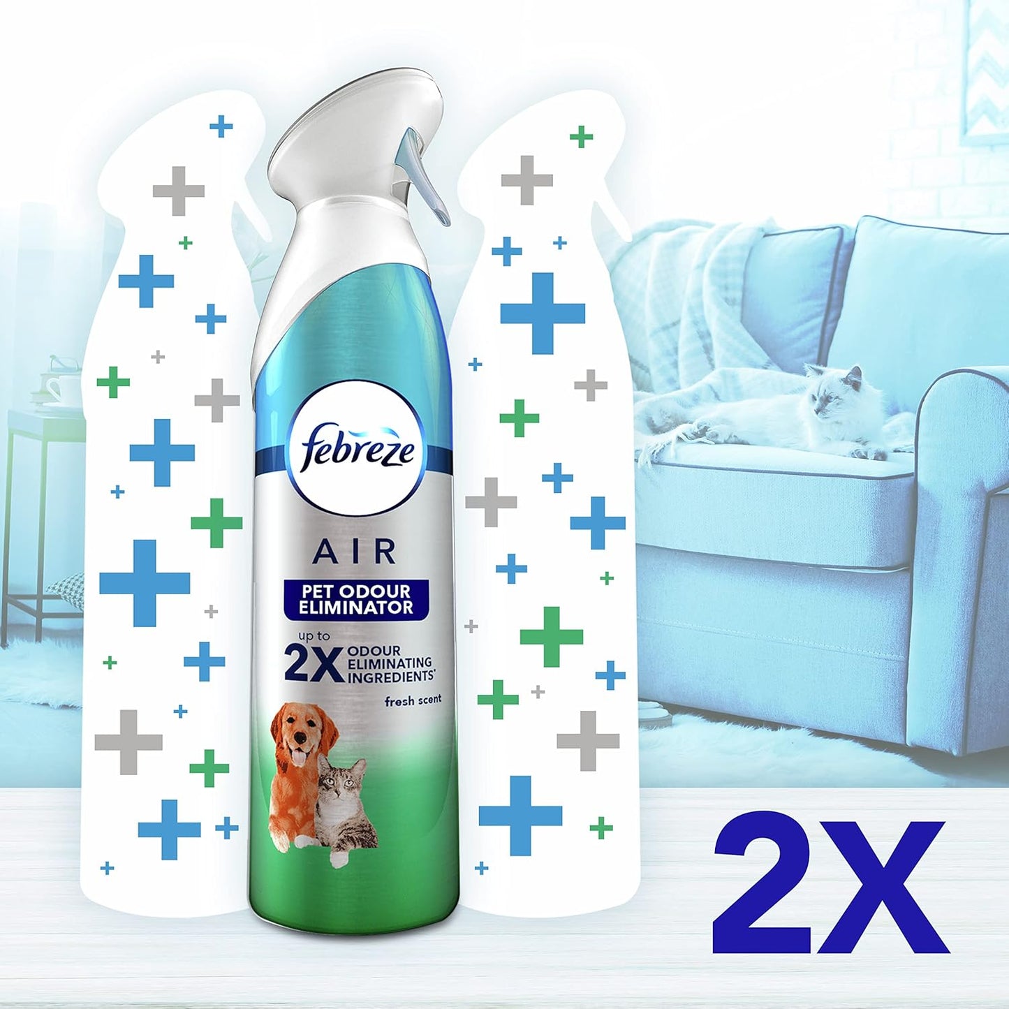 Febreze Pet Air Freshener Spray 300ml - Pack of 6