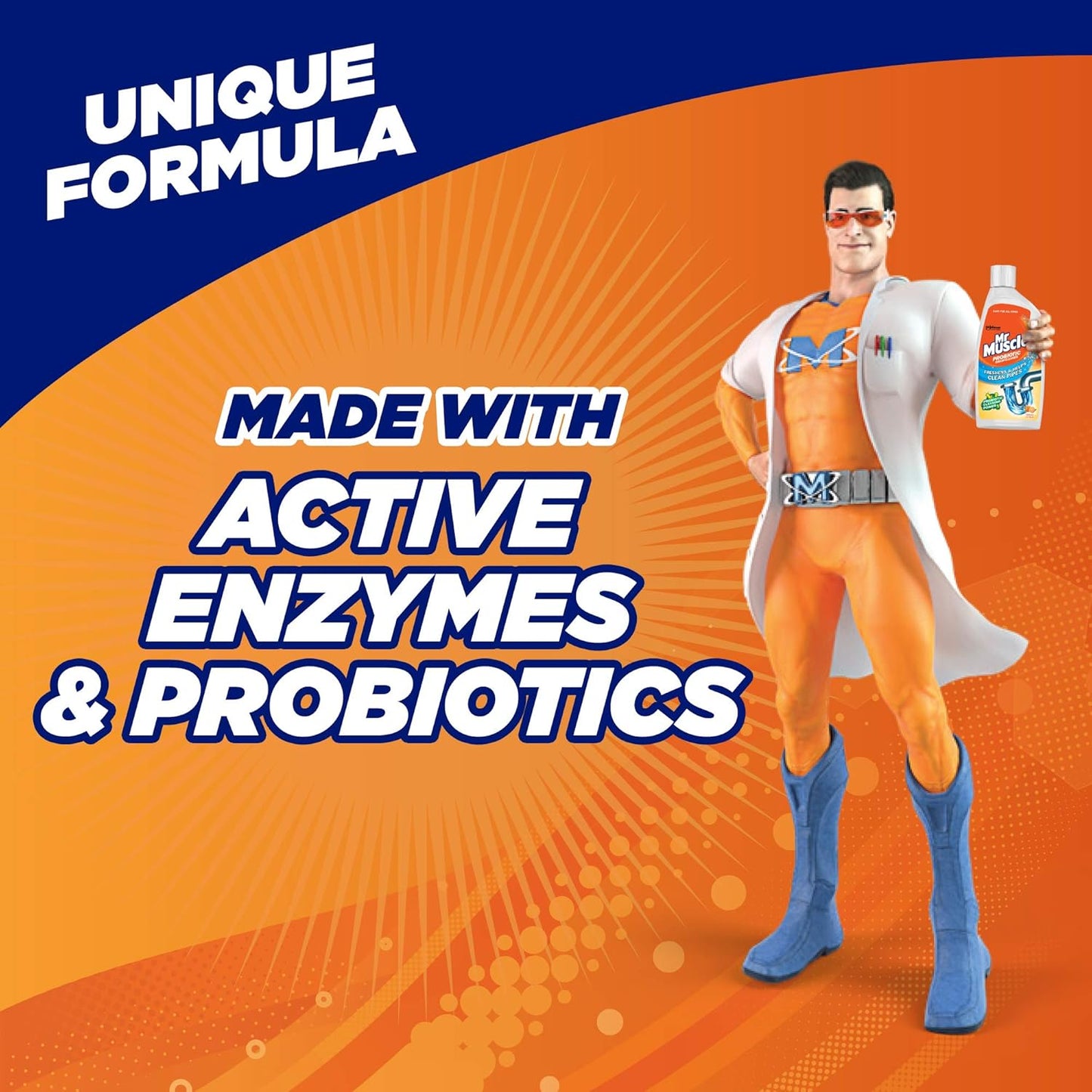 Mr Muscle Probiotic Drain Cleaner 500ml