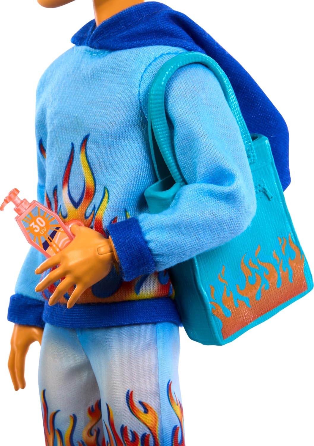 Monster High Scare-adise Island Heath Burns Doll with Flame Hoodie