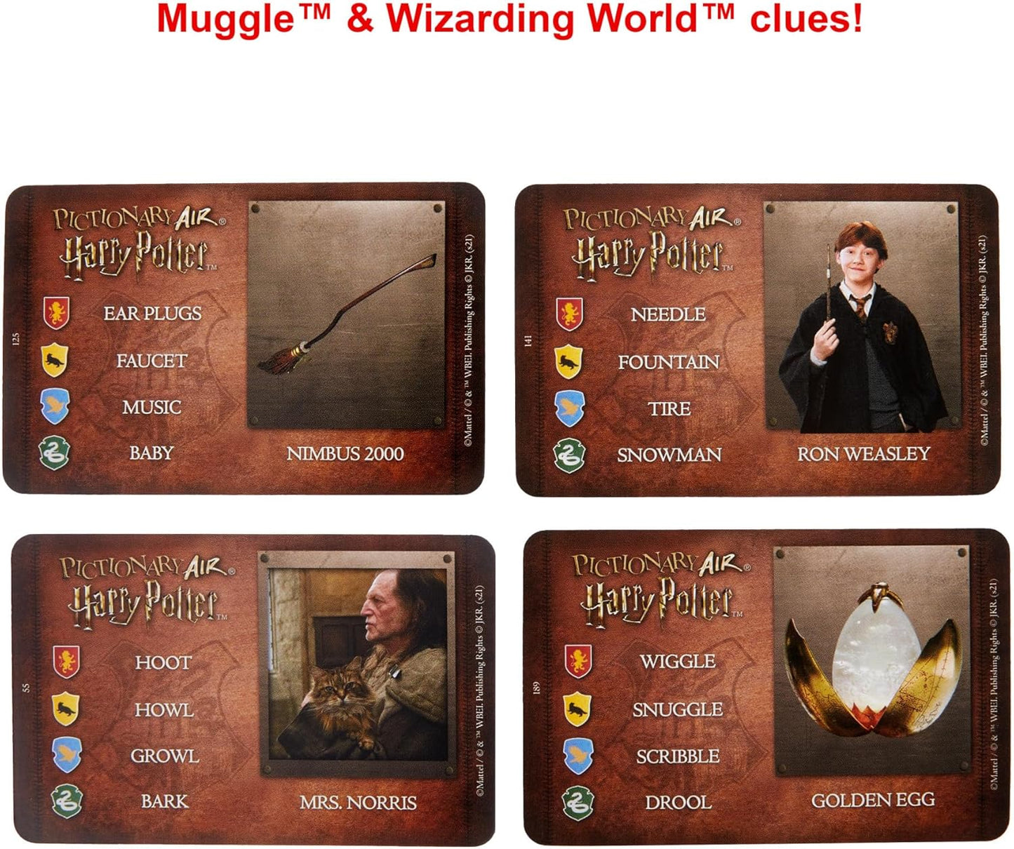 Pictionary Air Harry Potter Family Drawing Game