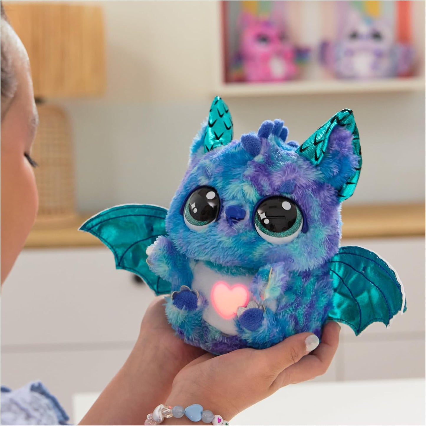 Hatchimals Alive, Mystery Hatch Draggle, Surprise Interactive Toy and Egg with Mist