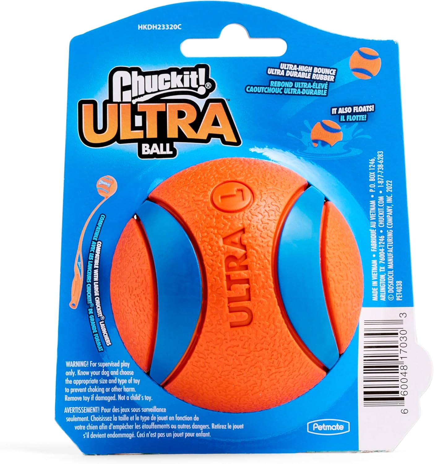 Chuckit! Ultra Ball 1 Pack Large 7.3cm