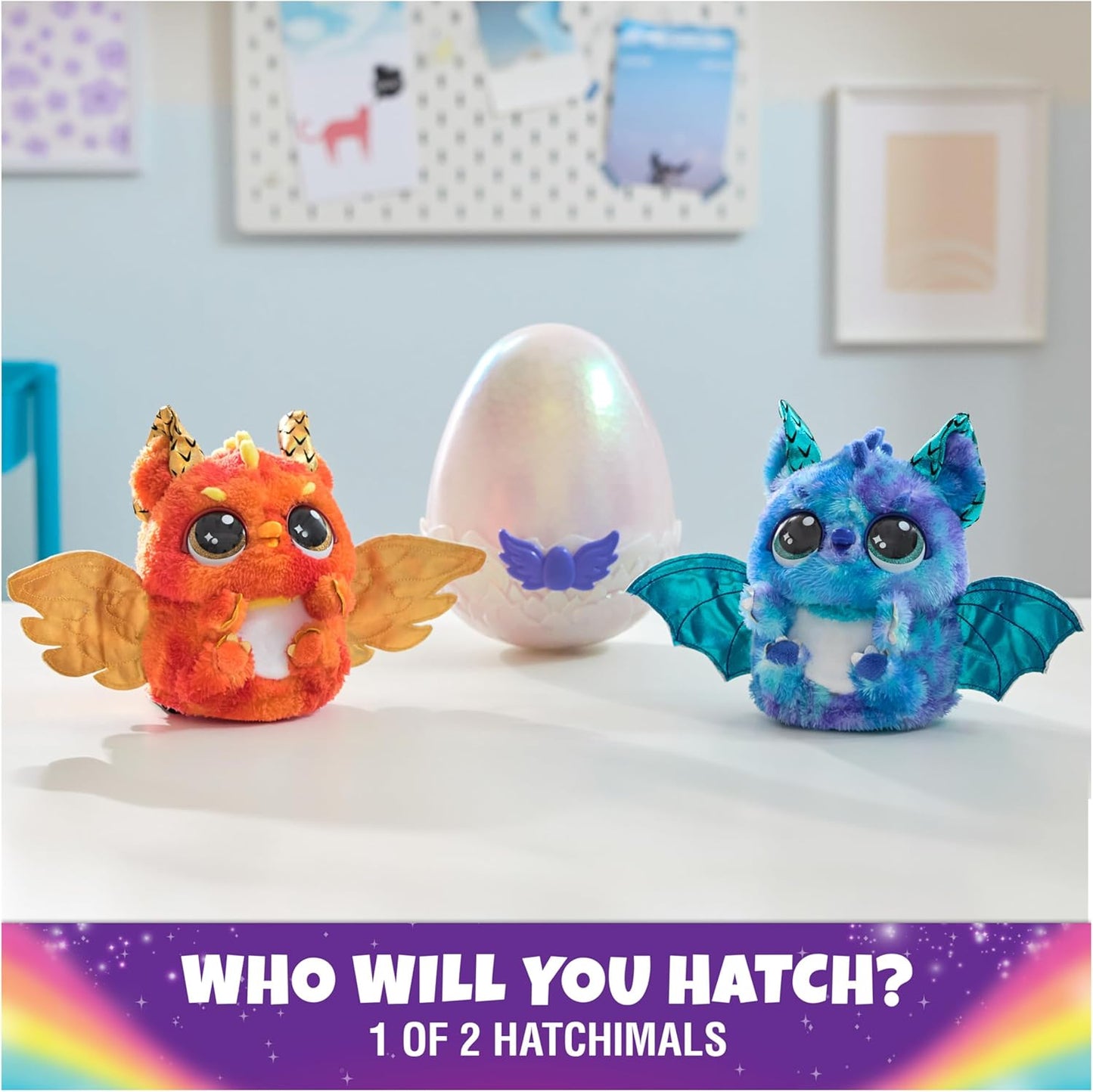 Hatchimals Alive, Mystery Hatch Draggle, Surprise Interactive Toy and Egg with Mist