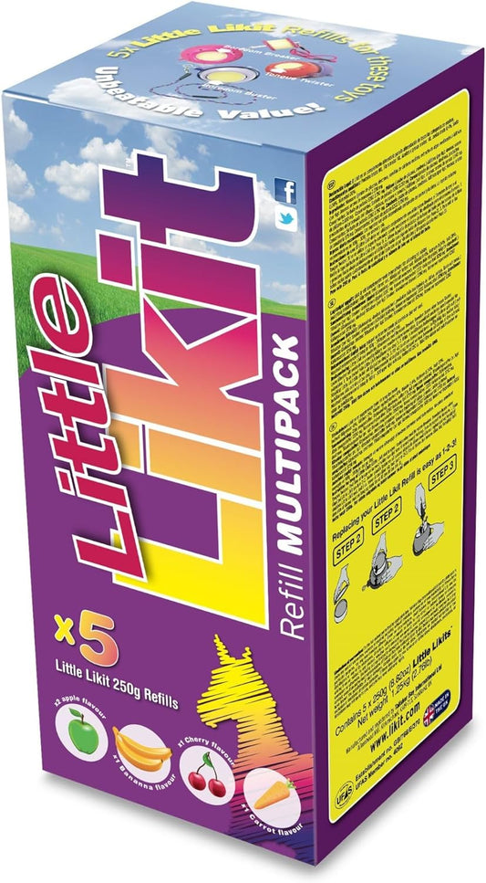 Likit Little Likit Multipack 250g Refills (Pack of 5) - Edward Leonard Conroy Ltd