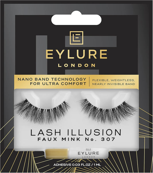 Eylure Illusion Faux Mink No. 307 SD Reusable False Lashes - Edward Leonard Conroy Ltd