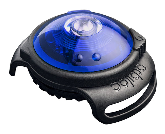 Orbiloc Dog Dual Safety Light Blue - Edward Leonard Conroy Ltd