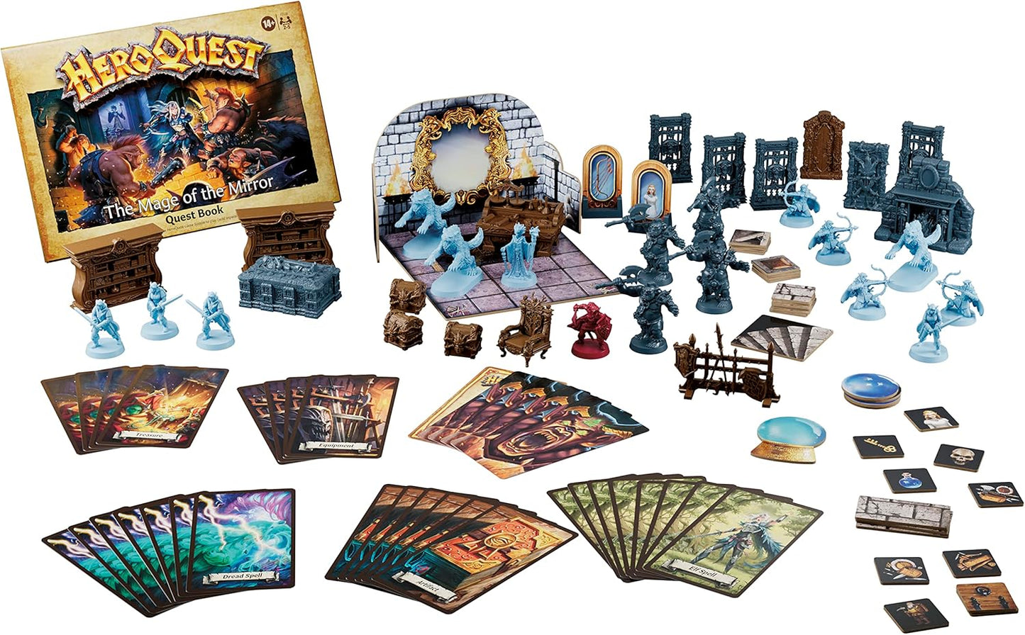 Avalon Hill HeroQuest The Mage of Mirror Quest Pack, Roleplaying Game, Requires System to Play