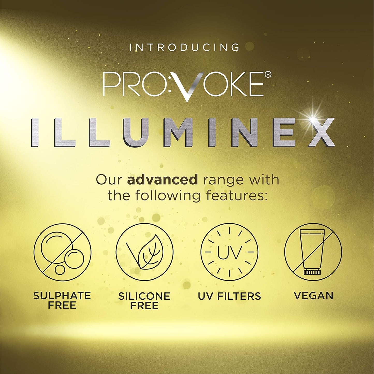 PROVOKE Illuminex Touch of Blonde Lightening Blonde Shampoo and Conditioner Duo Pack 200ml