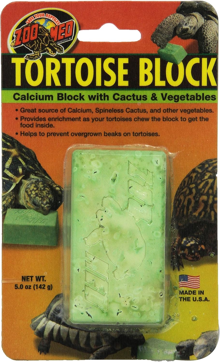 Zoo Med Tortoise Block 142 g - Edward Leonard Conroy Ltd