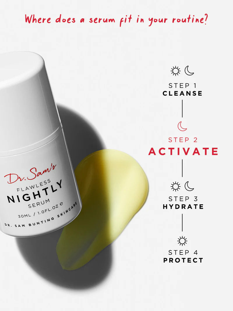 Dr Sam's Flawless Nightly Serum 30ml