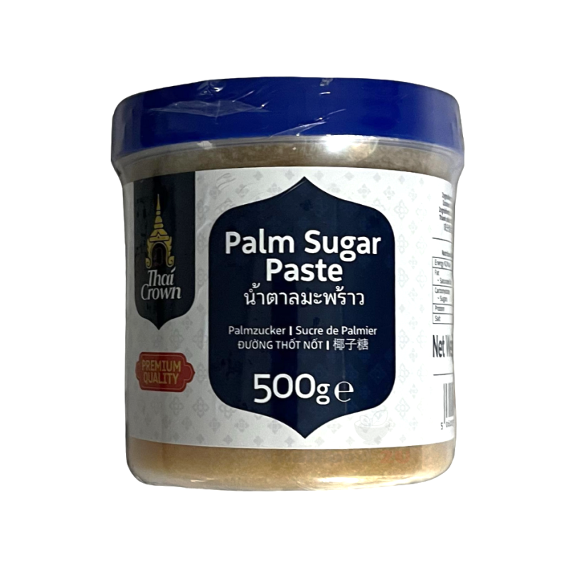 Thai Crown Pure Palm Sugar Paste 500g | Authentic Thai Natural Sweetener
