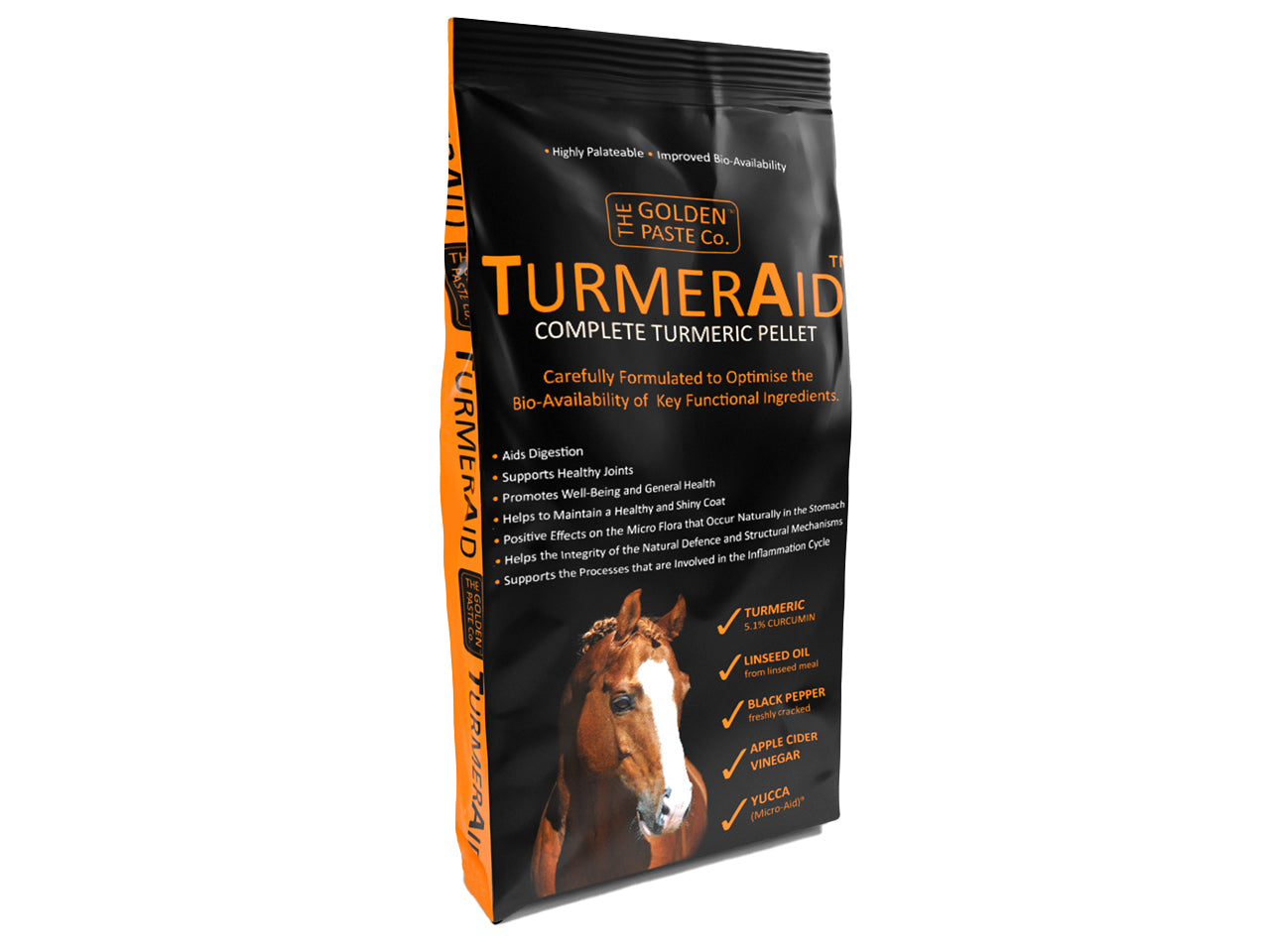 The Golden Paste Company TurmerAid Turmeric Horse Supplement