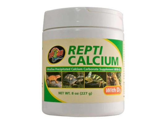 Zoo Med Repti Reptile Calcium Supplement with D3 227g - Edward Leonard Conroy Ltd
