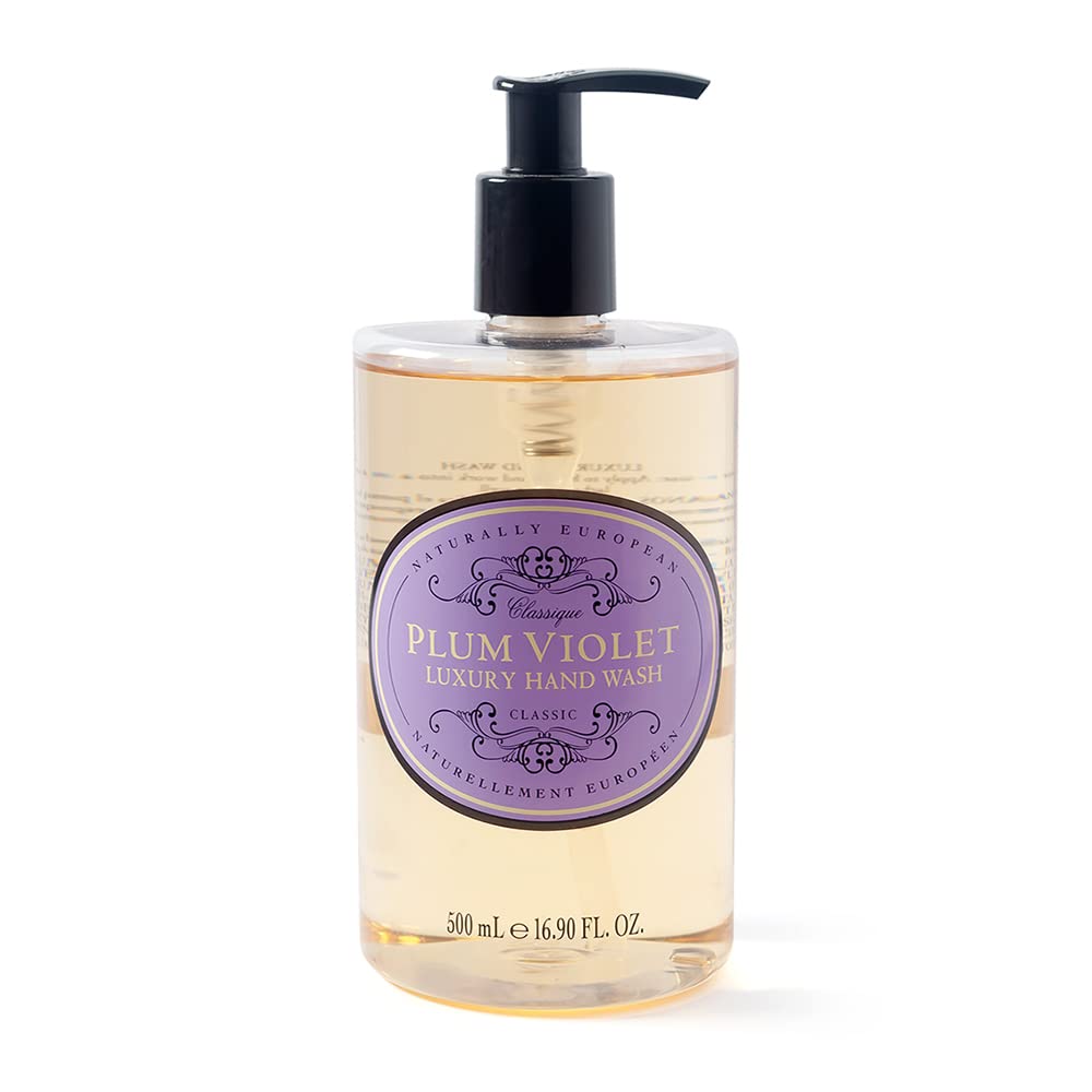 Naturally European Plum Violet Luxury Hand Wash 500ml - Edward Leonard Conroy Ltd