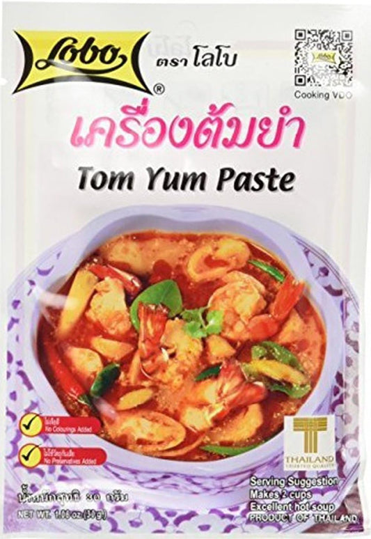 Lobo Thai Tom Yum Soup Paste 30g - Pack of 5