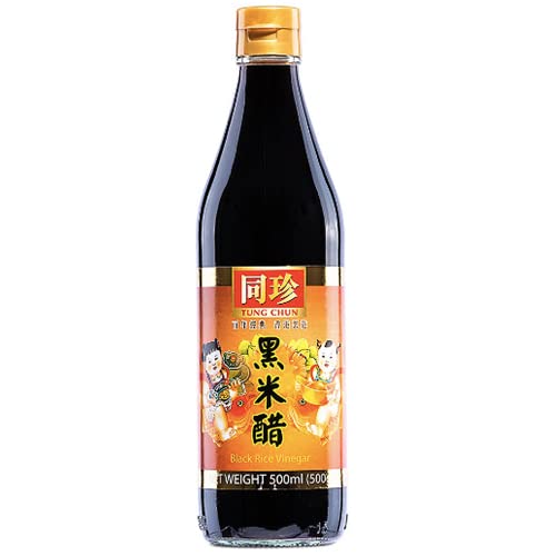 Tung Chun - Black Rice Vinegar 500ml - Edward Leonard Conroy Ltd