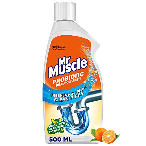 Mr Muscle Probiotic Drain Cleaner 500ml - Pack of 6 - Edward Leonard Conroy Ltd