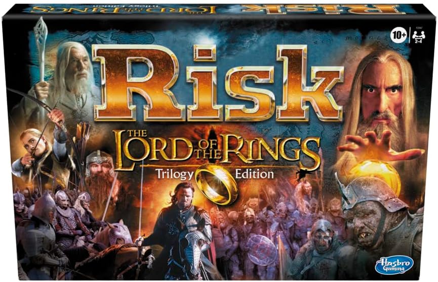 Risk: The Lord of The Rings Trilogy Edition Strategy Board Game - Edward Leonard Conroy Ltd