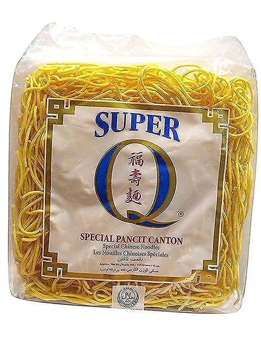 Super Q Pancit Canton Noodles 454g - Edward Leonard Conroy Ltd