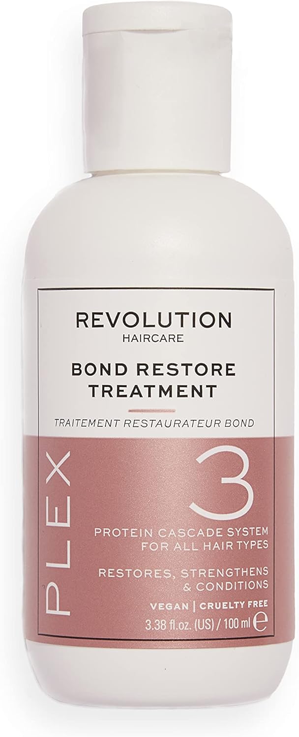 Revolution Haircare London, Plex 3 Bond Restore, Treatment, 100ml