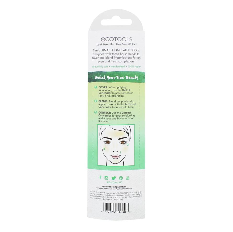EcoTools Ultimate Concealer Brush Trio