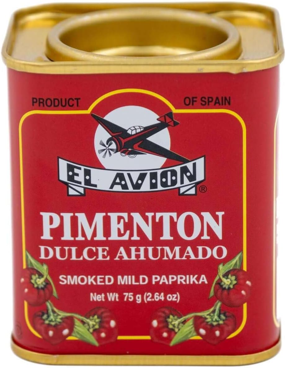 El Avión Smoked Mild Paprika 75g | Authentic Spanish Pimentón Tin