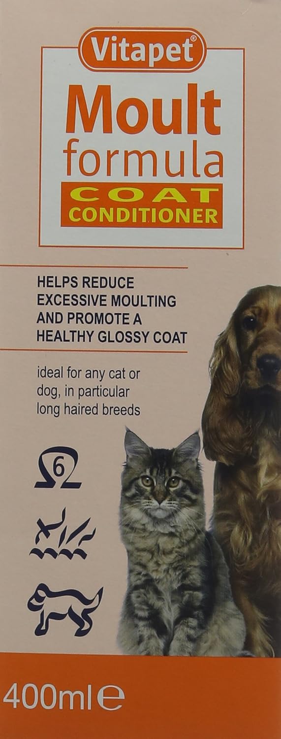 Vitapet Moult Formula Cat & Dog 400ml