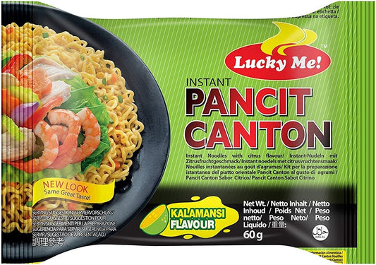 Lucky Me Pancit Canton Kalamansi Instant Noodles 60g - Edward Leonard Conroy Ltd
