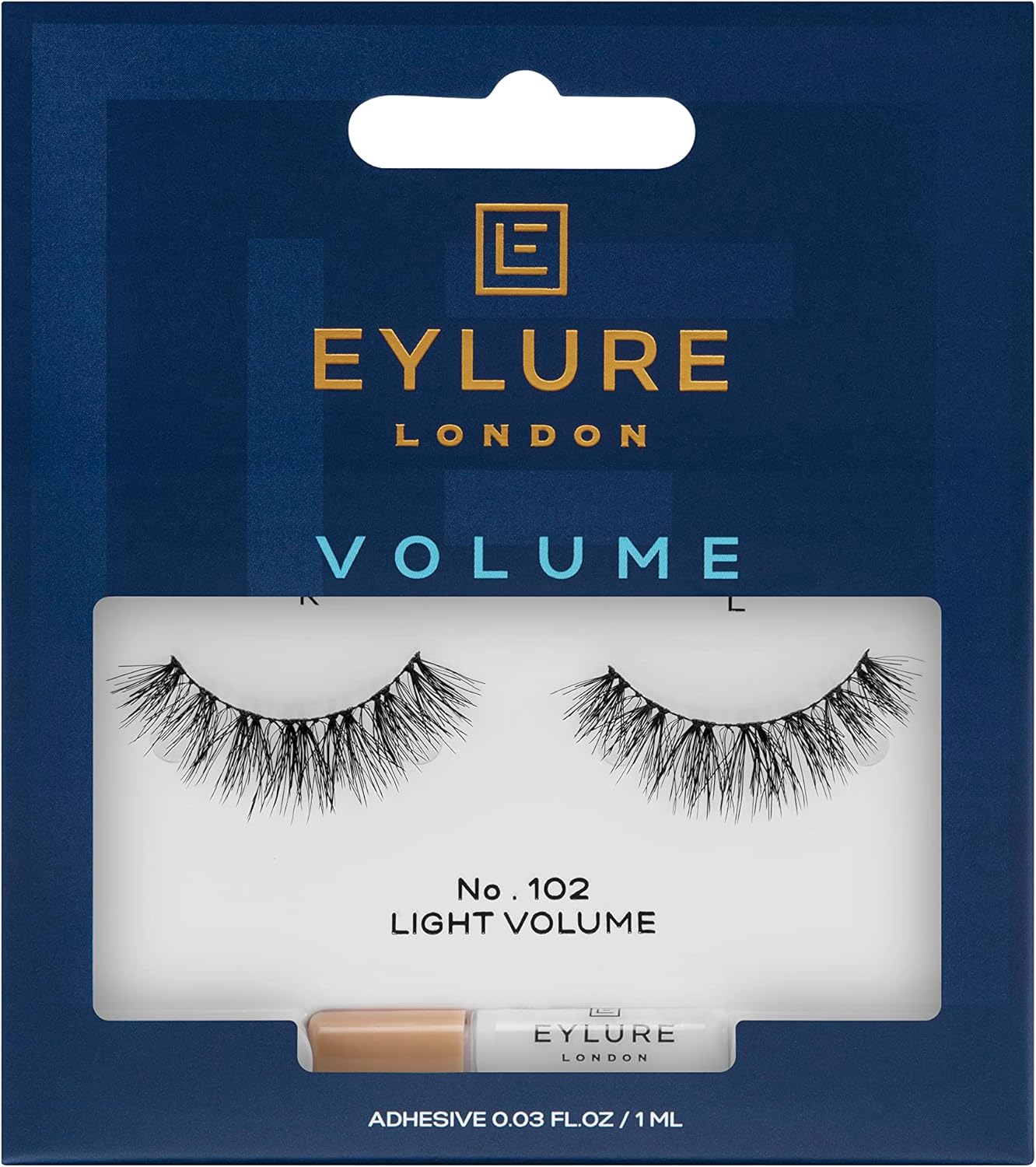 Eylure Volume No. 102 Reusable False Lashes Black - Edward Leonard Conroy Ltd