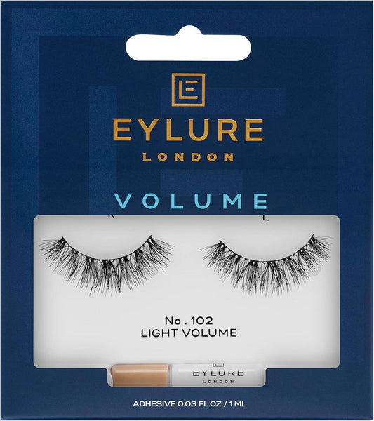 Eylure Volume No. 102 Reusable False Lashes Black - Edward Leonard Conroy Ltd