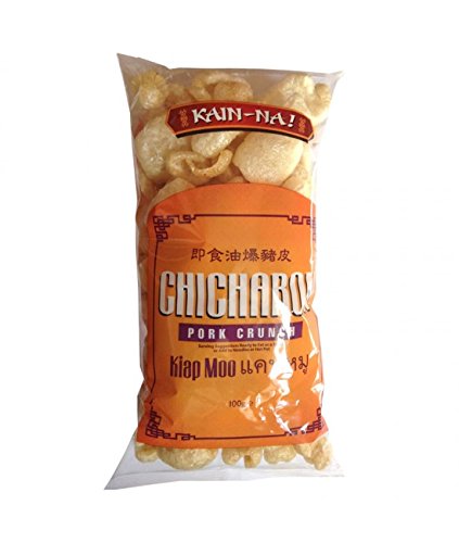 Kain-Na! Chicharon Kiap Moo Pork Crunch 100g | Filipino Crispy Pork Snack