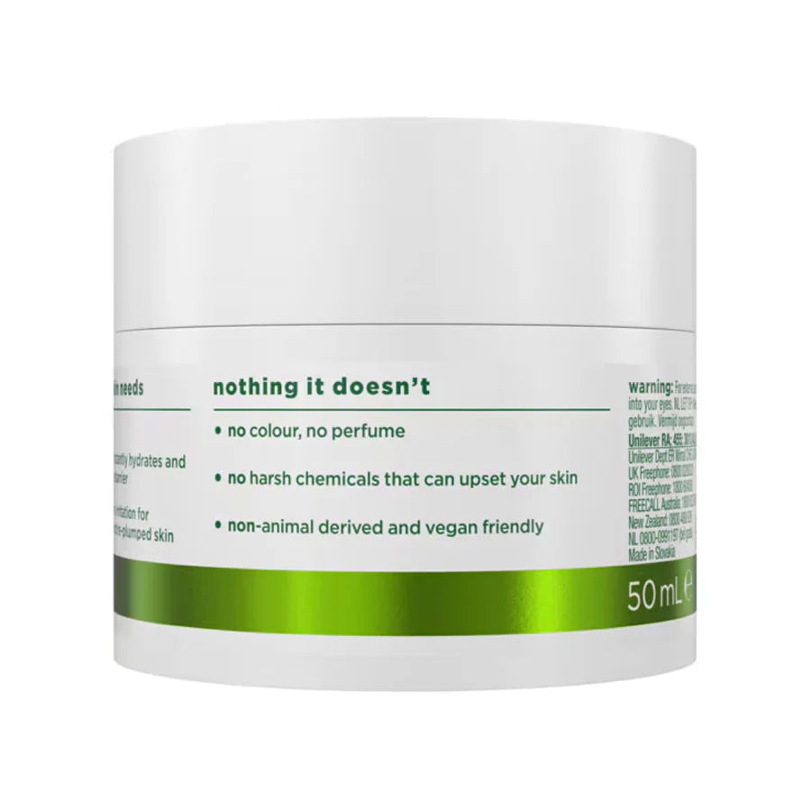 White jar with green label on a white background
