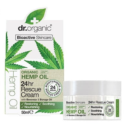 Dr. Organic Hemp Oil 24hr Rescue Cream - Edward Leonard Conroy Ltd