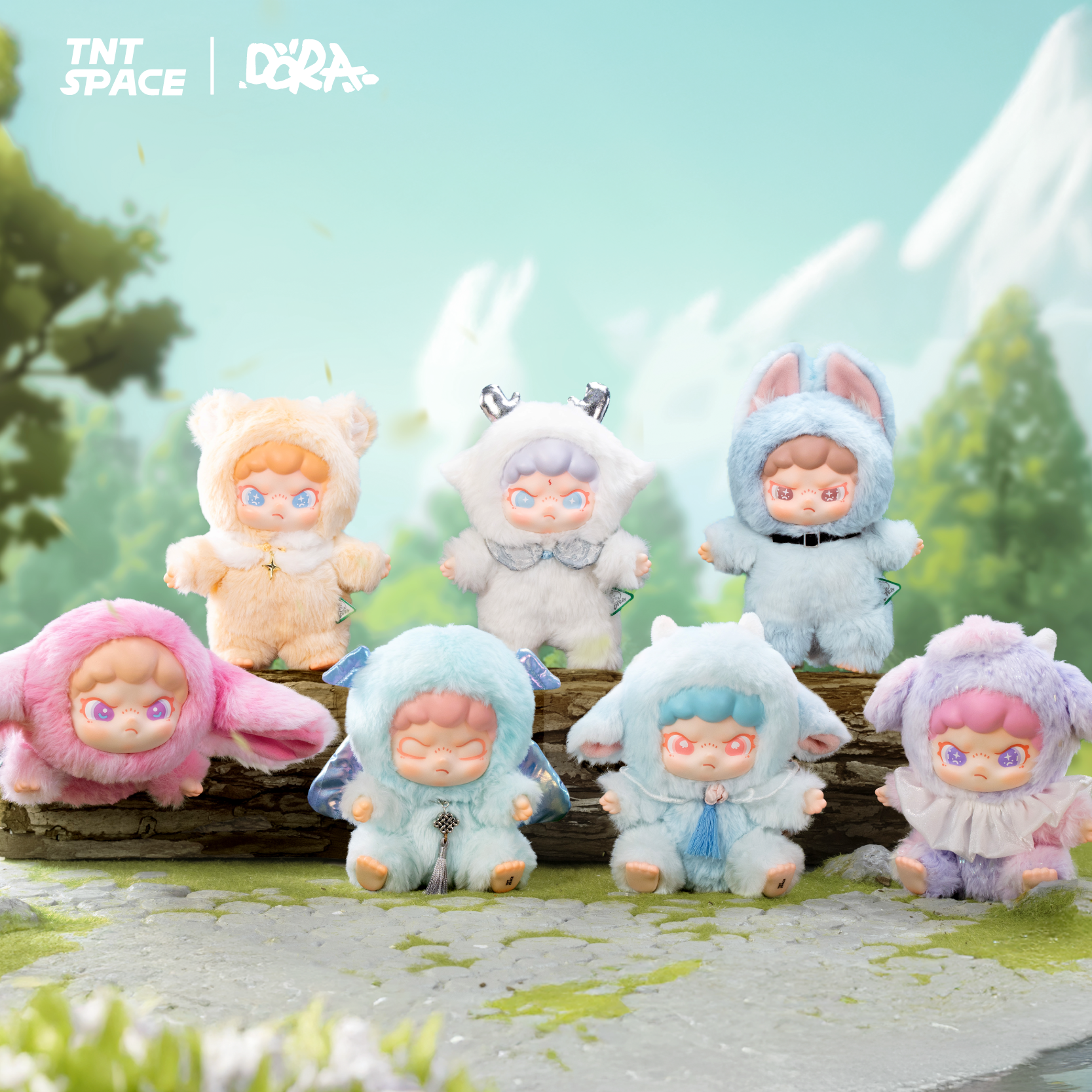 Dora Shanhai Dreams Series Vinyl Plush Doll Blind Boxes