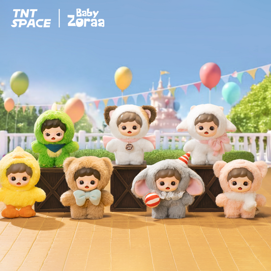 Zoraa Fluffy Cabin Series Vinyl Plush Doll Blind Boxes