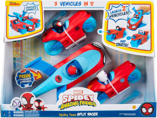 Spidey and his Amazing Friends MARVEL Spidey Team Split Racer