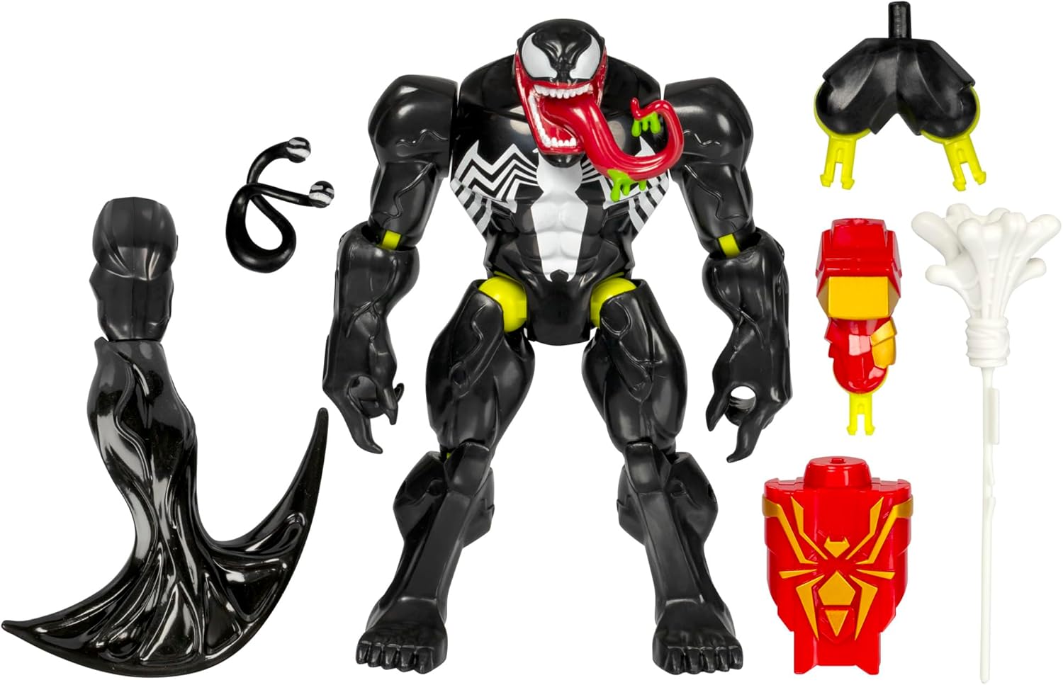 SPIDER-MAN MixMashers Marvel Venom Custom Mix-And-Match Deluxe Action Figure & Accessories